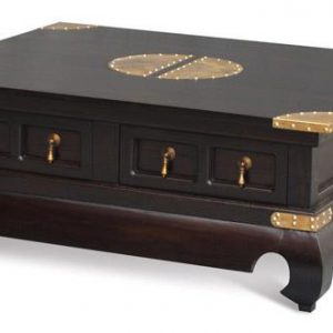 Chinese Coffee Table 4 Drawers 80