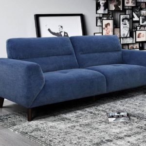 HUGO 3STR FAB LOUNGE 210X95X89CM-INDIGO