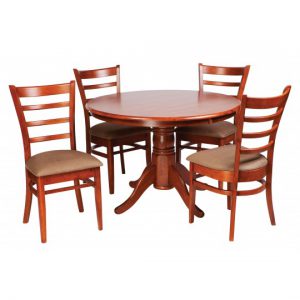 Jaguar 5 Piece Round Dining Setting