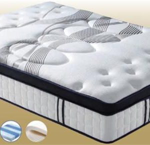 Luxury Latex Fresh Knitted Fabric Mattress King