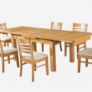 Nueva Tasmanian Oak Extension Table 2000/3000
