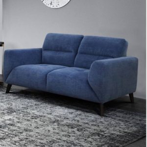 HUGO 2STR FAB LOUNGE 166X95X89CM-INDIGO